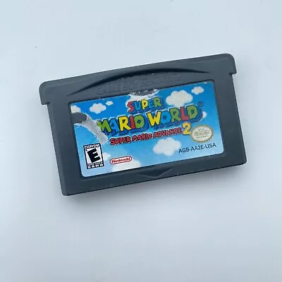 Super Mario World Super Mario Advance 2 GameBoy Advance AUTHENTIC TESTED • $22.95