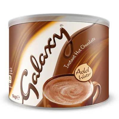 Galaxy Instant Hot Chocolate Drink Powder 1kg Tin Just Add Water • £7.80