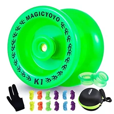 MAGICYOYO Responsive YoYo K1 Plus Glow In The Dark Green Yoyo For Beginner  • $18.82