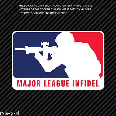 Major League Infidel Sticker Die Cut Decal MLI • $4.49