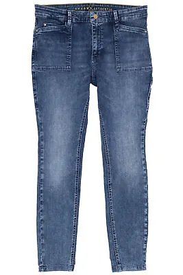 £42.82 • Buy MAC Dream Skinny Worker Stretch Jeans Cropped Skinny Jeans Ladies Denim Size 38