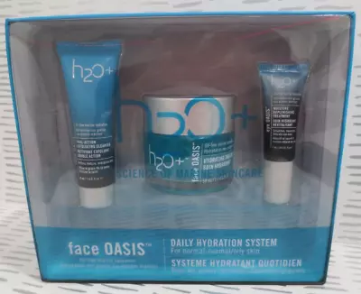 H2o+ Face Oasis Daily Hydration System For Normal-normal/oily Skin 3 Piece Set • $34