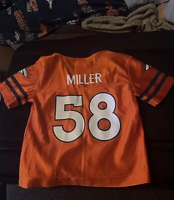 NFL Team Apparel Denver Broncos #58 Von Miller 12 Months Baby Jersey • $12