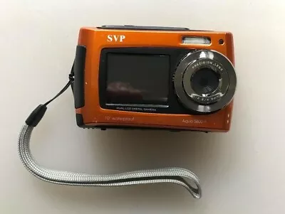 SVP Aqua 5800 18.0MP Dual Screen Waterproof Digital Camera - Good Condition • $22
