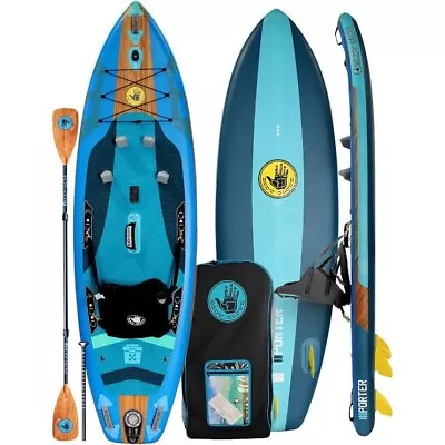 New Body Glove Porter Inflatable Hybrid Kayak And SUP With Accessories Open Box • $325