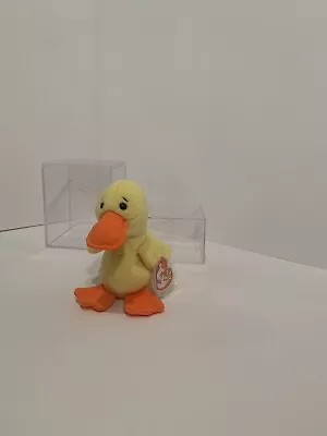 Quackers The Duck Ty Beanie Baby Original 1994 ERRORS! RETIRED RARE! • $250