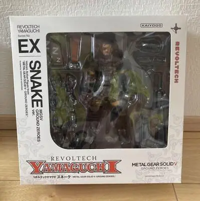 Kaiyodo Revoltech Yamaguchi Metal Gear Solid 5 Snake Ground Zeros Ver. EX Figure • $147.26