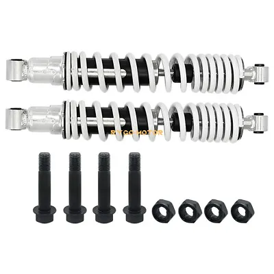 Front Shocks Gas Absorber For 1987-2006 Yamaha YFZ350 Banshee 350 Springs White • $99.95