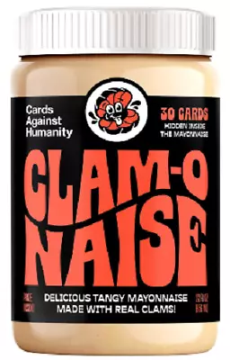 Case Of 6 - Cards Against Humanity Clam-O-Naise - Free Shipping • $93.38