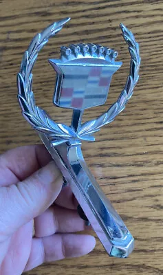 Vintage 70s Original Cadillac Crest Emblem Hood Ornament 1603885 • $149.99