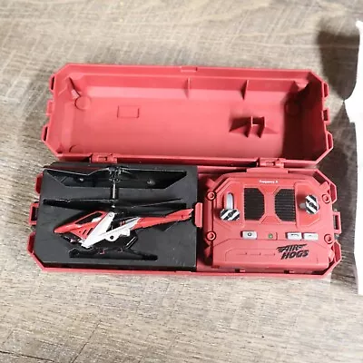 Air Hogs Portable MINI Radio Control R/C Helicopter Red (With Case) • $22.56