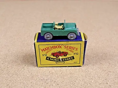 Old Vintage Lesney Matchbox # 12a Land Rover Original Box • $68