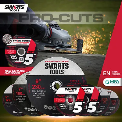 Swarts Tools Angle Grinder Cutting Discs - Thin Cut Off Wheels Disks For Metal • $444