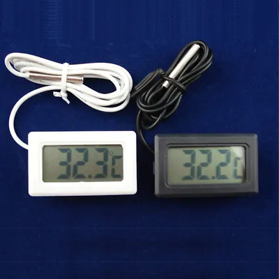 Hot Thermometer Mini Digital LCD Thermometer Temperature Sensor Fridge Freezer • $4.49