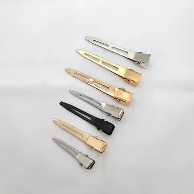 Metal Hair Clips Duckbill Clip Ladies Styling Sectioning Hairpin Hair Clip Too S • £2.28