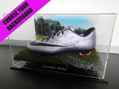 ✺Signed✺ DANIEL RIOLI Football Boot COA Richmond Tigers AFL 2017 2019 Jumper • $269.99