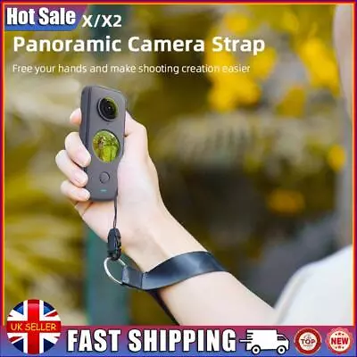 Panoramic Action Video Camera Neck Strap Wrist Lanyard For Insta360 One X/X2 • £6.19