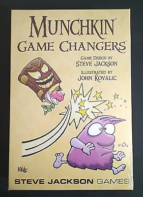 SJG 1489: Munchkin Game Changers - Steve Jackson Games 2022 - Factory Sealed • $23.95