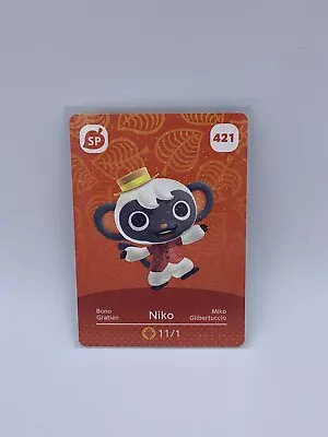 Niko 421 - Series 5 Animal Crossing Amiibo Card Unscanned And Genuine • £7.95