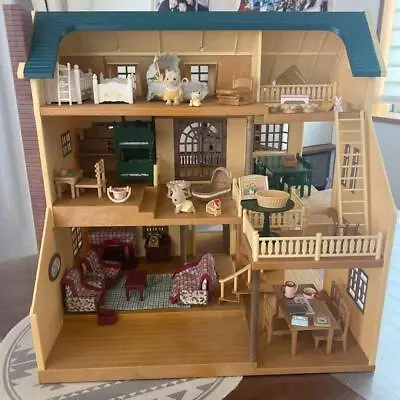 Sylvanian Families Big House On Green Hill Various Furniture Doll Set Vintage • $349.99