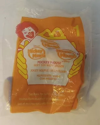 2001 McDonald's Disney's House Of Mouse Happy Meal Toy Mickey Mouse #1 NEW • $7.47