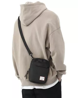 Mini Crossbody Bag Small Shoulder Bag For Men Travel Wallet Passport Holder Mini • $17.63