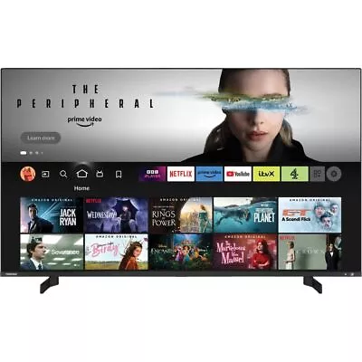 Toshiba 50QF5D53DB 50 Inch QLED 4K Ultra HD Smart TV Bluetooth WiFi • £272