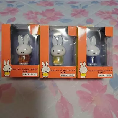 Miffy Figure Acrylic Figure Complete Set Lot Of 3 Bulk Goods [EJ012 • $66.75