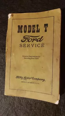Vintage Model T Ford  Service Manual • $19