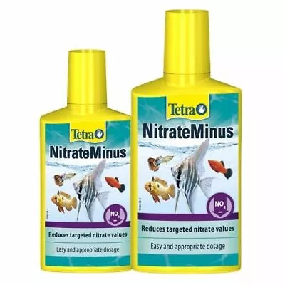 £7.95 • Buy Tetra Nitrate Minus Aquarium Treatment Biological Organic Reduces Fish Tank NO3