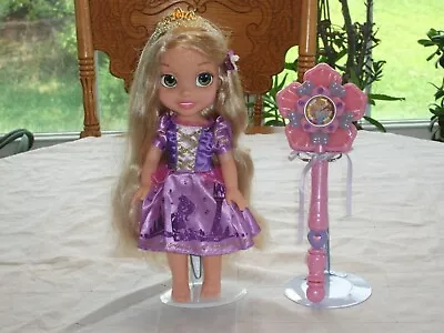 Jakks Pacific Inc Disney Rapunzel My First Toddler Doll W/ Disney Talking Wand • $13