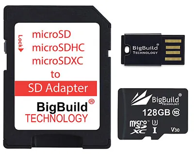 128GB MicroSD Memory Card For Oppo Reno2 F Mobile Class 10 80MB/s • £24.97