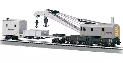 Bachmann ~ HO Scale ~ Maintenance Of Way ~ 250-Ton Steam Crane & Tender ~ 16138 • $56.07