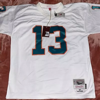 NEW 1984 Dan Marino NFL Mitchell & Ness Miami Dolphins Jersey XL • $75