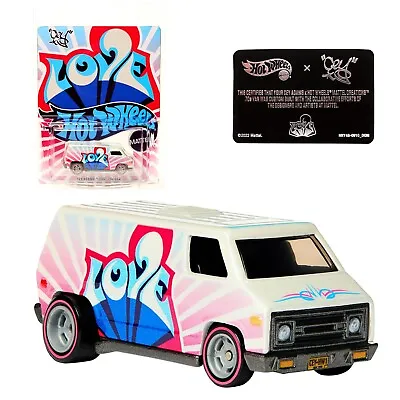 Hot Wheels 2022 RLC Exclusive Cey Adams 70’s LOVE Van W/COA Graffiti Mattel • $52.95