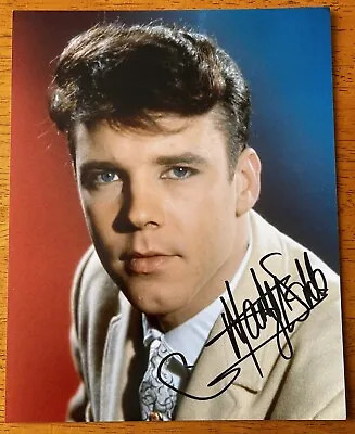 10” X 8”  Signed Photo Of    Marty Wilde • £8