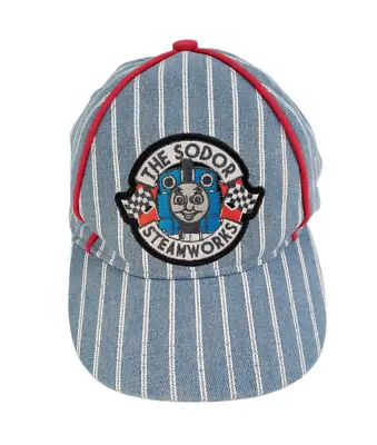 £12.25 • Buy Thomas And Friends Kids Hat/Cap The Sodor Steamworks Blue White Red Denim
