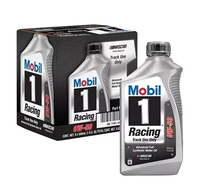 Mobil 1 0w-50 Racing Oil  8 Quarts • $101