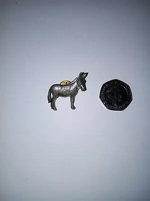 A R Brown Pewter Donkey Brooch • £4.99