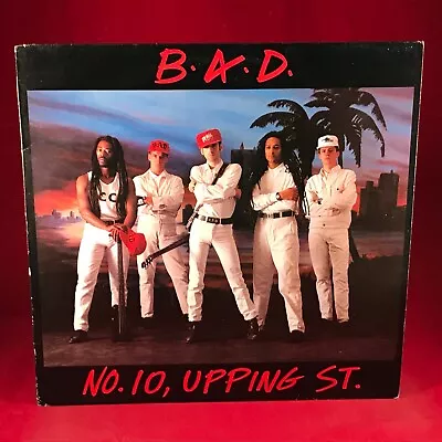 BIG AUDIO DYNAMITE No. 10 Upping St. 1986 UK Vinyl LP + INNER Original B.A.D. • £10.19