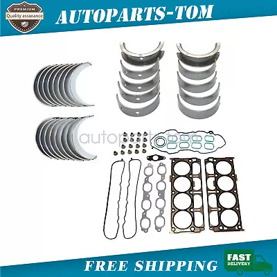 Main Rod Bearings&Head Gasket Fit 2014-17 Chevrolet GMC Sierra 1500 5.3L V8 OHV • $99.59