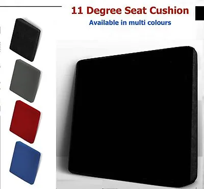 £14.99 • Buy 11 Degrees Seat Wedge High Density Foam Seat Cushion Wedge Posture Support 