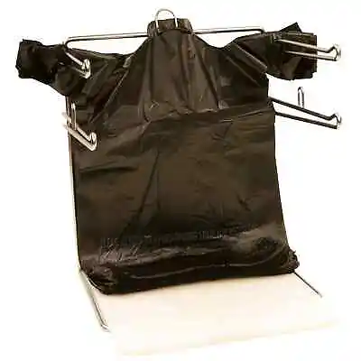 T-Shirt Plastic Grocery Store Shopping Carry Out Bags Black 100 Ct-FREE GIFT INC • $8.98