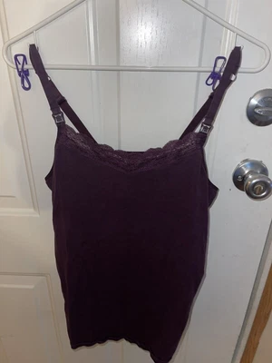 $14 • Buy Women Ladies Nursing Tank Top Size Large