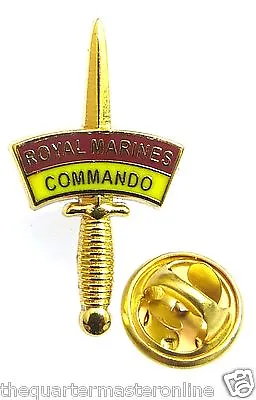 £5.59 • Buy Royal Marines 43 Commando Dagger Lapel Pin Badge