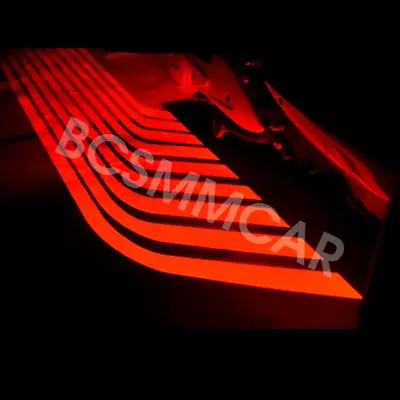 LED Lights Motorcycle Side Wings Projector Welcome Light Decorative Taillight • $24.20