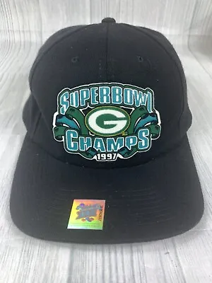 RARE Vintage Green Bay Packers 1997 Super Bowl Champs Starter Hat W/Hologram • $34.99