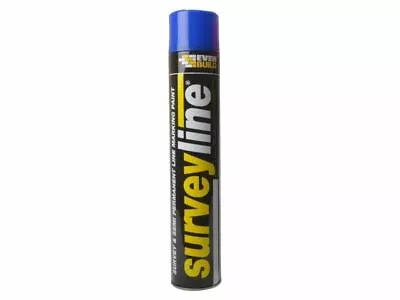 Everbuild Surveyline Marker Spray Blue 700ml • £11.46