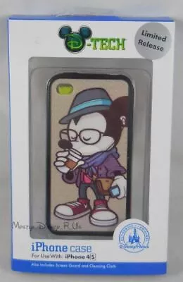 Disney Parks D-Tech Hipster Mickey Mouse IPhone 4/4S Case By Jerrod Maruyama LE • $13.08