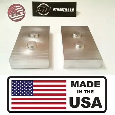 [SR] Ford F-150 04-22 Billet 1  Rear Lift Leveling Block Pair Fits 2WD & 4WD • $38.38